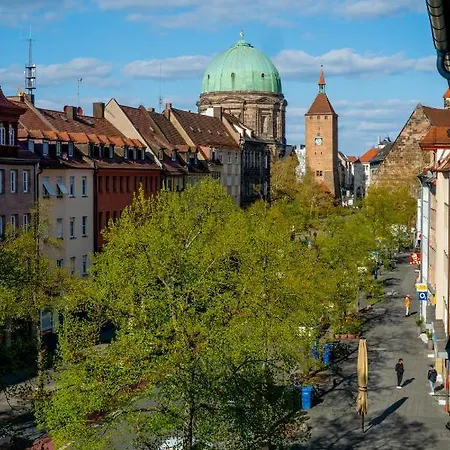 Am Spittlerturm Appartement Neurenberg Buitenkant foto