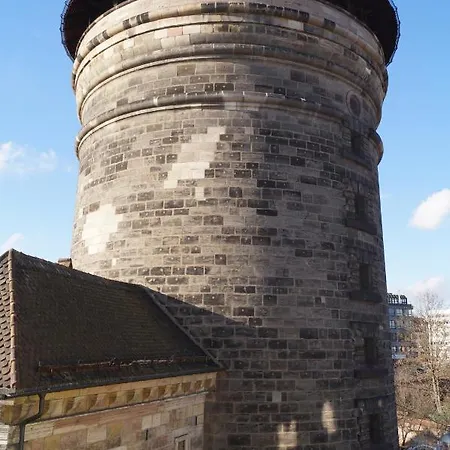 Am Spittlerturm Appartement Neurenberg Buitenkant foto