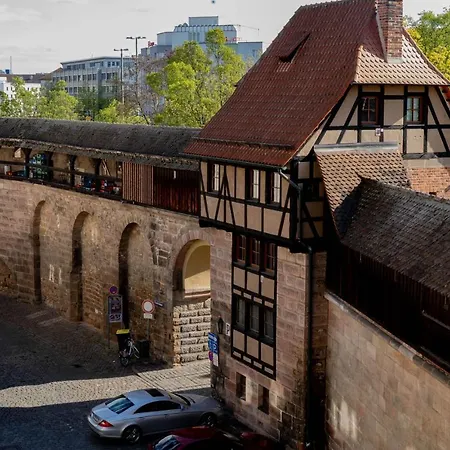 Am Spittlerturm Appartement Neurenberg Buitenkant foto